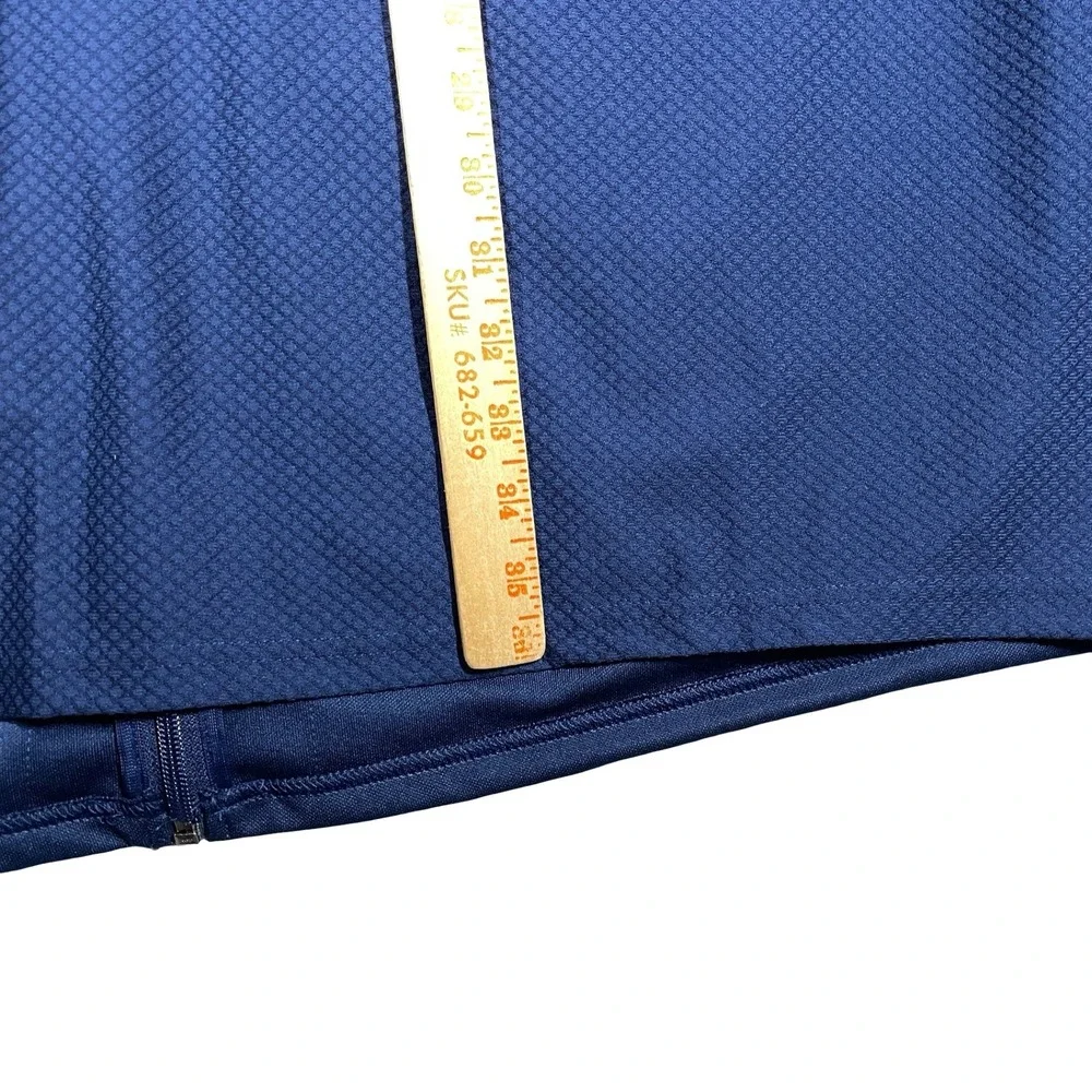 Adidas Track Jacket Mens 3XLT2 Blue Sporty Aeroready Slim Fit Zip Up Retro‎